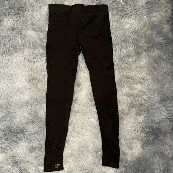 Set Active Mocha Leggings - Picture 3 of 3